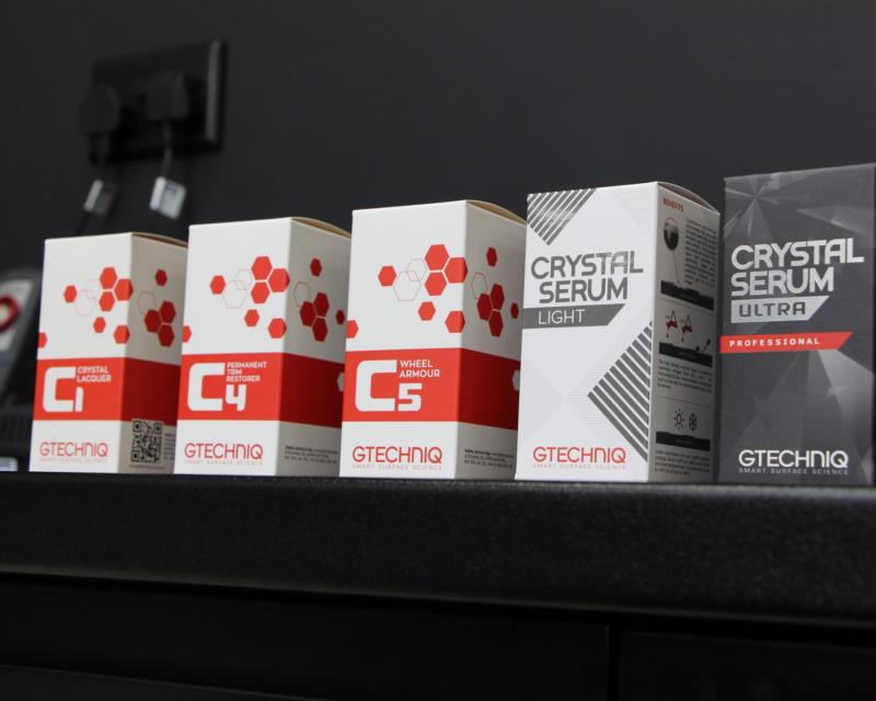 We use Gtechniq products to make your car look it’s best!